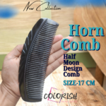 Half Moon Design Horn Comb