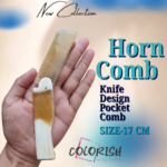 Knife Design Pocket Horn Comb
