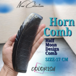 Half Moon Design Horn Comb