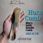 Men's Handle Horn Comb