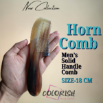 Men's Handle Horn Comb