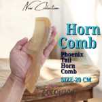 Phoenix Tail Design Handle Horn