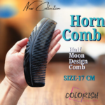 Half Moon Design Horn Comb