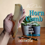Phoenix Tail Design Handle Horn