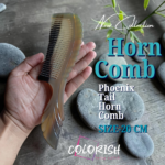 Phoenix Tail Design Handle Horn