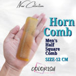 Men's Half Square Horn Comb