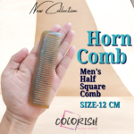 Men's Half Square Horn Comb