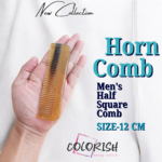 Men's Half Square Horn Comb