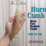 Horn Two Headed Comb