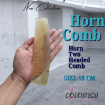Horn Two Headed Comb