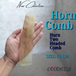 Horn Two Headed Comb
