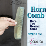 Horn Two Headed Comb