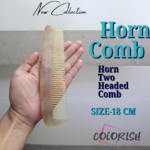 Horn Two Headed Comb