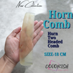 Horn Two Headed Comb