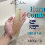 Horn Two Headed Comb