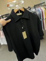 Men's Polo Shirt-Black - Image 2