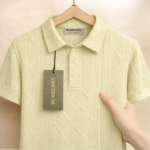 Men's Polo Shirt-Cream