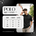 Men's Polo Shirt-Black - Image 4
