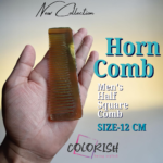 Men's Half Square Horn Comb