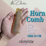 Men's Half Square Horn Comb