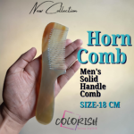 Men's Handle Horn Comb