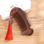 Black Gold Sandalwood Small Fish Comb