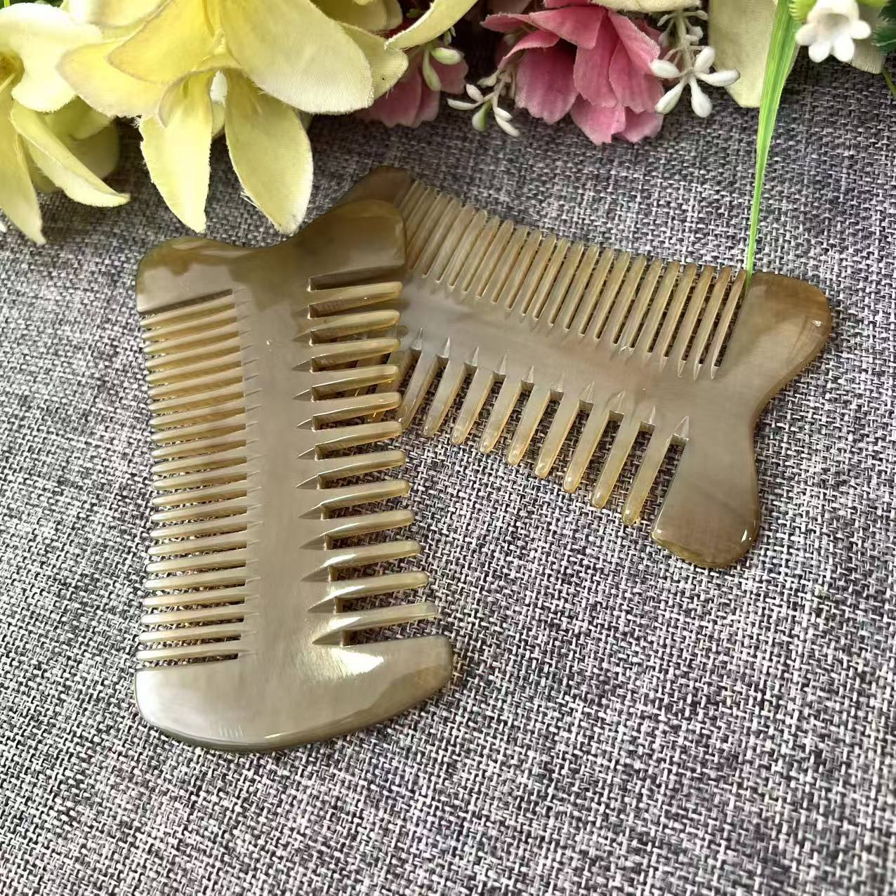 WhatsApp Image 2026-06-19 at 12.34.34 AM Horn Two-Sided Comb - Image 1