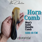 Men's Handle Horn Comb