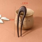 Sandalwood U-Shaped Hair Pin